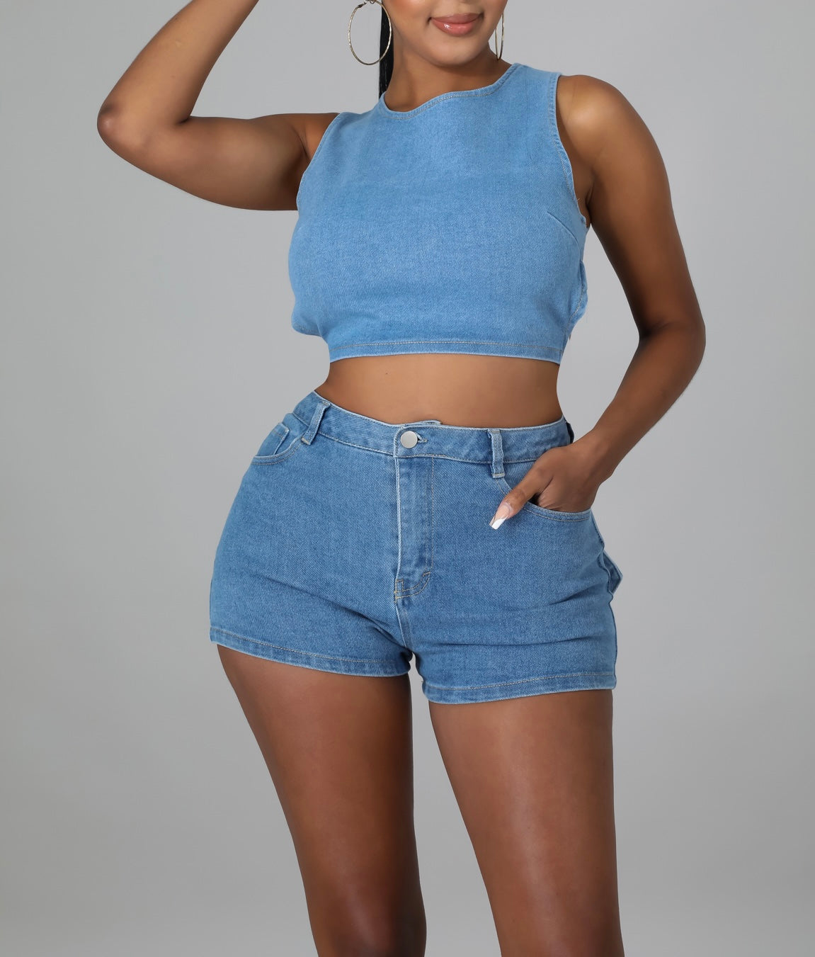 Chill With Me Two Piece Short Set