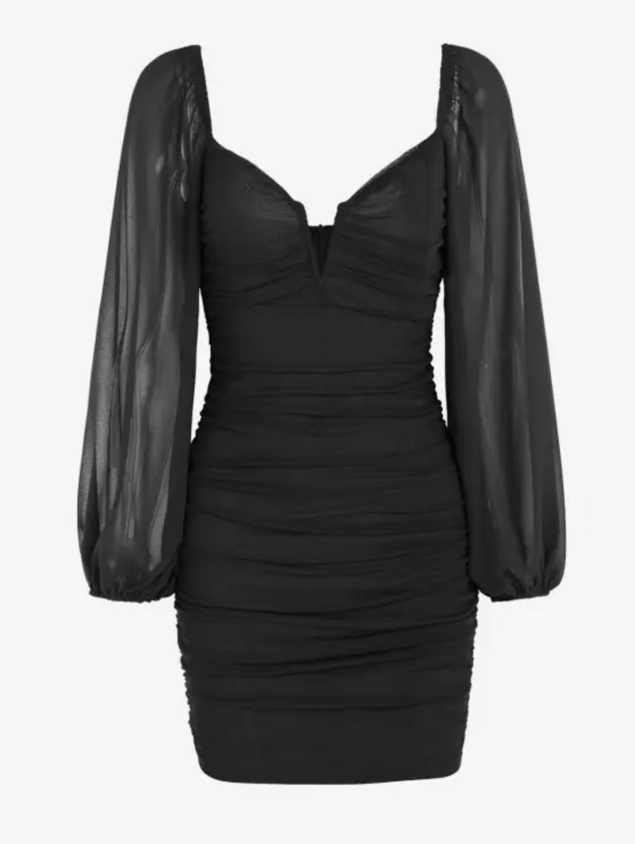 Love Language Black Mini Dress